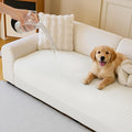 MYSKY HOME 100% Waterproof Couch Cover for Pets, Couch Covers for Sofa, Sectional Couch Covers for Dogs, Sofa Covers Washable Slipcovers Protector Couch Cushion Covers, Off White, 35"x70.9" by MYSKYHOME