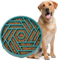 WHIPPY Slow Feeder Dog Bowl, Puzzle Maze Design to Slow Down Eating, 3-Cup Capacity, Anti-Gulping Food Bowl for Medium & Large Dogs,Green by WHIPPY