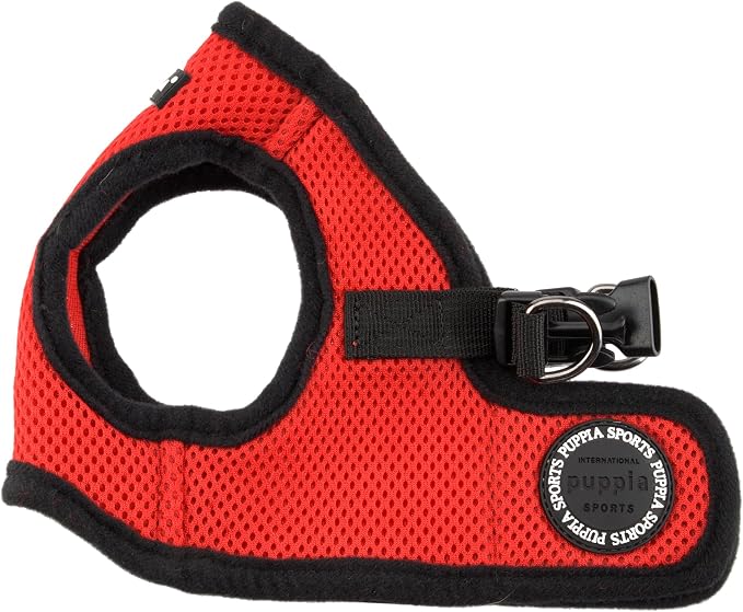 PUPPIA International Puppia Harness Soft B Vest RED Large by PUPPIA
