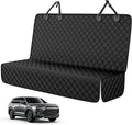 PETICON Waterproof Pet Bench Seat Covers for Midsize & Large SUVs | Toyota Tacoma/Jeep Grand Cherokee/Ford Explorer/Ranger/Chevrolet Colorado, Scratchproof Nonslip Durable Rear Seat Cover by PETICON