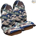 Car Seat Cover Protector Front Seats,for Gym Workout,Running,Swimming,Beach and Hiking,Waterproof Sweat Towel Bucket Seat Covers for Cars SUV Trucks (Camouflage, 2Pcs) by LoyaGour