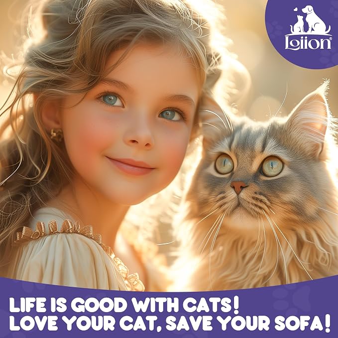 Loiion Cat Scratch Proof Furniture Protector Waterproof Sofa Cover 134"x71" | Pet-Friendly Couch Protector, Anti-Scratch & Anti-Slip Sofa Cover For Cats Dogs Kids, Machine Washable - Image 7