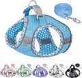 Summer Pet Supply No Pull, Step in Adjustable Dog Padded Harness | Vest Harness for Hot Weather, Escape Proof Ultra Thin Soft Easy to Put on Small Dogs Blue S by PetSuppliesManufacturer