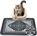 Unicorn Catcher 24"x15" Cat Litter Mat Machine Washable Litter Trapping Pad | Kitty Paw Friendly Padding With Breathable 3D Air Mesh Technology And A Non-Slip Base To Keep Home Floors Debris-Free by UnicornCatcher