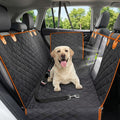 Dog Car Seat Cover, 600D Heavy Dute Car Seat Cover for Dogs Pets, 100% Waterproof Anti-Scratch Nonslip Dog Hammock for Cars, Seat Covers Protector with SeatBelt for Sedan SUV Truck Standard Oran&Black by Victoper
