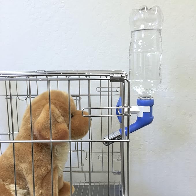 Choco Nose No-Drip Water Bottle for Large Dogs (Over 50 lb) – Leak-Proof Patented 22mm Nozzle Helps Prevent Mess & Spills, BPA Free Cage & Crate Mount Feeder for Kennels, 16.9 fl oz (C570) - Image 5