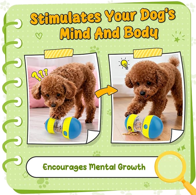 Dog Puzzle Feeder Set with Slow Feeder Bowl & Treat Ball | For Small & Medium Dogs,Adjustable Food Dispensing,Mental Stimulation,Interactive Play - Image 5