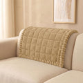 Smiry Couch Cover for Dogs, Non Slip Fuzzy Pet Sofa Arm Covers Washable | Sofa Slipcovers for Armrest & Backrest, Soft Thick Furniture Protector for Cats Dogs, Against Fur, Dirt (35.4"x35.4") by Smiry