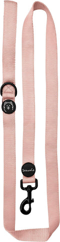 ShawnCo Dream Walk Dog Leash (Rose Gold,Small) | Soft Neoprene Handle, Premium, Durable, Nylon Pet Leash for Small, Medium and Large Dogs, For Everyday Walks and Training by SHAWNCO