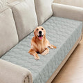 ZNSAYOTX Ultimate Cozy Blankets (30"x70") 100% Waterproof Sofa Mat Blanket for Dog Pets, Bed Couch Protector with Non-Slip Back Washable Durable, Pee Scratch Proof Easy to Clean (Light Grey) by ZNSAYOTX