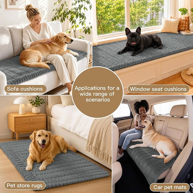 BIETYONE Couch Cover for Dogs, Washable Non Slip Sofa Protector for Pets | Washable, Non Slip, Soft Fabric, Pet Friendly, Protects Against Pet Fur, Dirt & Messes, Sofa Furniture Protector - Image 5