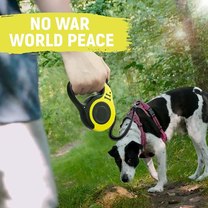 Retractable Dog Leash Automatic Telescopic Tractor Dog Tape | Pet Tape 10/16 FT Durable and Convenient, with Folding Bowl, Dispenser, Rubbish Bags, Suitable for Small and Medium Dogs - Image 6