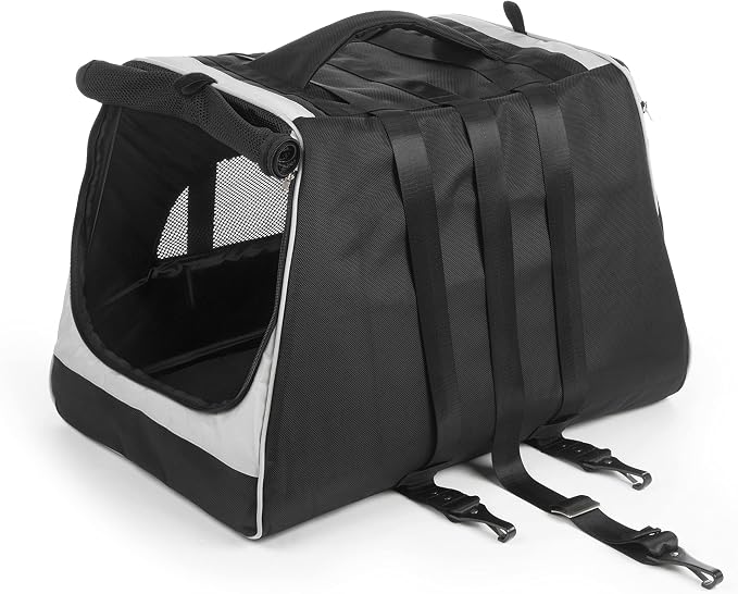 Sherpa Forma Frame Crash-Tested Travel Pet Carrier - Black, Extra Large - Image 2