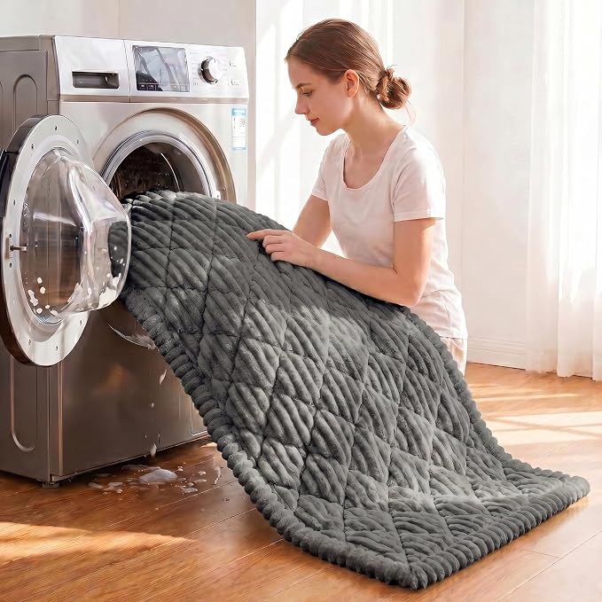 NILUOH Couch Cover for Dogs Washable, Non-Slip Sofa Protector 27.6"x59" | Dog Couch Cover, Soft Quilted Flannel, Scratch & Stain Resistant, Machine Washable, Suitable for Leather & Fabric Couch - Image 8