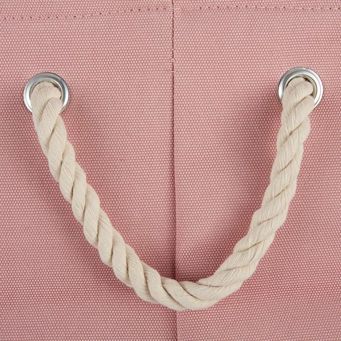 Bone Dry Pet Storage Collection Collapsible Bin, Rose, Medium Rectangle - Image 4