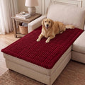 hyha Couch Cover for Dogs, Washable Non Slip Plush Flannel Sofa Protector | Thick Flannel, Anti-Slip Backing, Pet Hair & Scratch Protection, Fits Sofa & Loveseat (43" x 82.7") by hyha