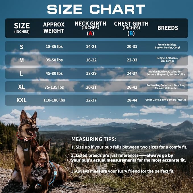 AUROTH Tactical Harness for Small Medium Dogs No Pull Adjustable Pet Harness Reflective K9 Working Training Easy Control Vest Military Service Dog Harnesses Black M | Heavy Duty with Handle, Breathable Padded, Reflective, Military K9, Easy Control for ... - Image 6