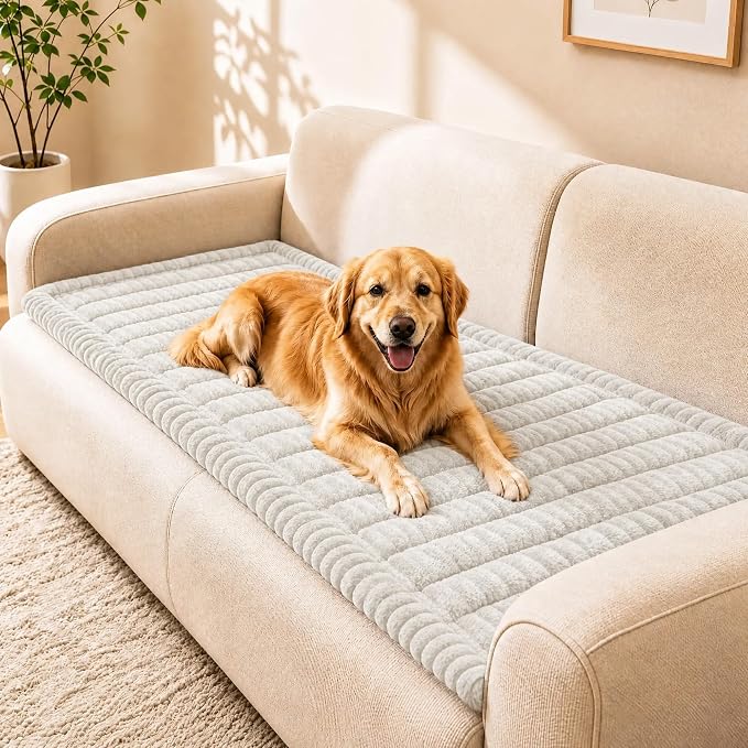 BIETYONE Couch Cover for Dogs, Washable Non Slip Sofa Protector for Pets | Washable, Non Slip, Soft Fabric, Pet Friendly, Protects Against Pet Fur, Dirt & Messes, Sofa Furniture Protector by BIETYONE