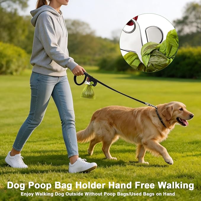 1PC Dog Poop Bag Holder, Waste Bag Holder, Dog Poop Bag Carrier, Hand Free Holder - Image 4