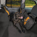 Kurgo Rover Hammock Seat Cover, Black, 55" Wide | Protects Seats from Muddy Paws & Pet Hair, Water & Stain Resistant, Secure Fit, Passenger-Friendly Opening, For Cars & SUVs by Kurgo