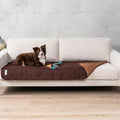 PetAmi Waterproof Couch Cover for Dog Nonslip Bed Sofa Blanket, 30x70 Brown by PetAmi