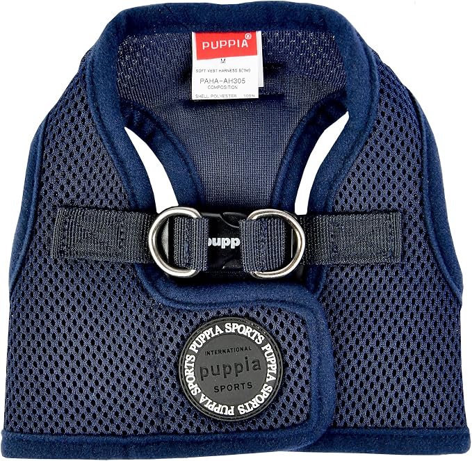 PUPPIA International PUAH305NYXL Soft Harness B Vest, X-Large,Navy - Image 2