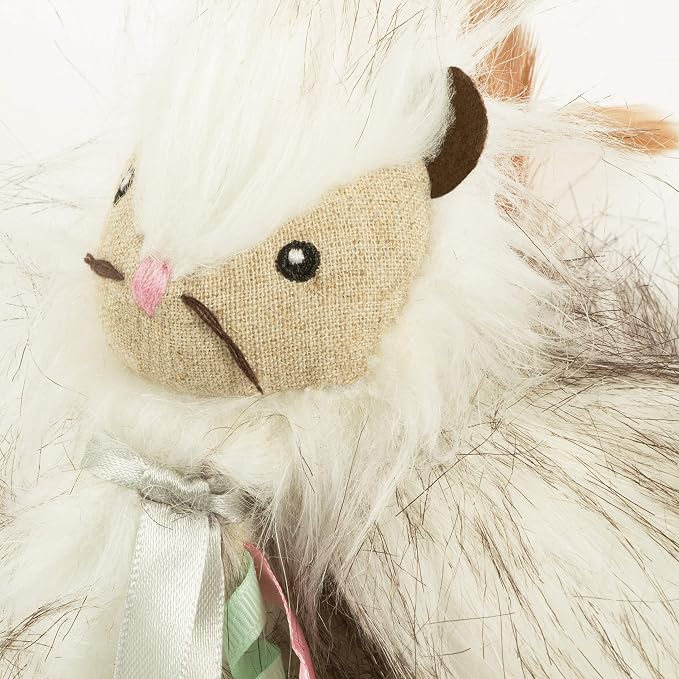 SmartyKat Chitter Critter Squirrel Electronic Sound Plush Kicker Cat Toy, Battery Powered - Gray, One Size - Image 5