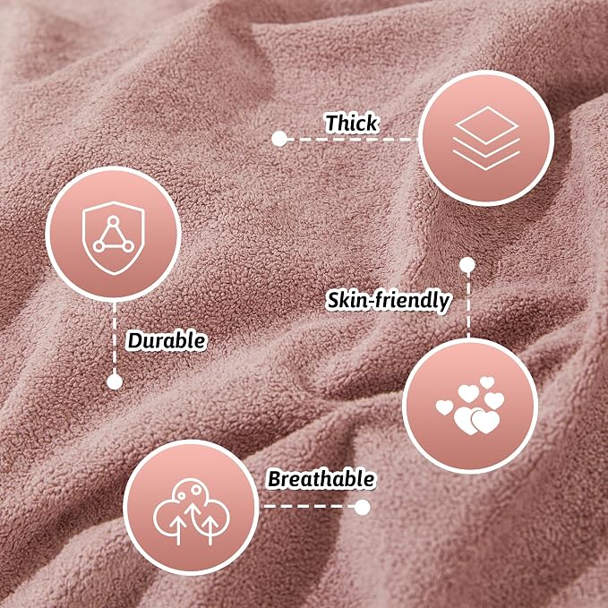 MEETSKY Couch Cover Washable for 2 Cushion Sofa, Cat Scratch Proof Furniture Protector Love Seat L Shape Couch Covers Soft Sectional Sofa Cover for Dogs Pets, 71" x 118", Pink - Image 4