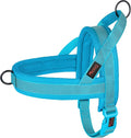 No Pull Dog Harness for Medium Dogs, Breathable Mesh Padded, Blue, M | Quick Fit, Easy On and Off, Adjustable, Reflective Vest Harness for Night Safty, Easy for Walking and Training, Chest 21-26" by Didog