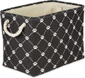 Bone Dry Pet Storage Paw & Bone Trellis, Medium Rectangle, 16x10x12, Black by BoneDry