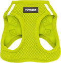 Voyager Step-in Air Dog Vest Harness - Lime Green, X-Large | 20.5 - 23" in Chest, Reflective Bands, All Weather Breathable Air Mesh, Cats Compatible, Lightweight, Fast Drying by BestPetSuppliesLLC