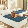 gogobunny 3X Stronger Waterproof Pet Blanket, Scratch Proof Furniture Protector for Dogs Cats, Reversible Cover 40x50 Inch, Dark Blue by gogobunny