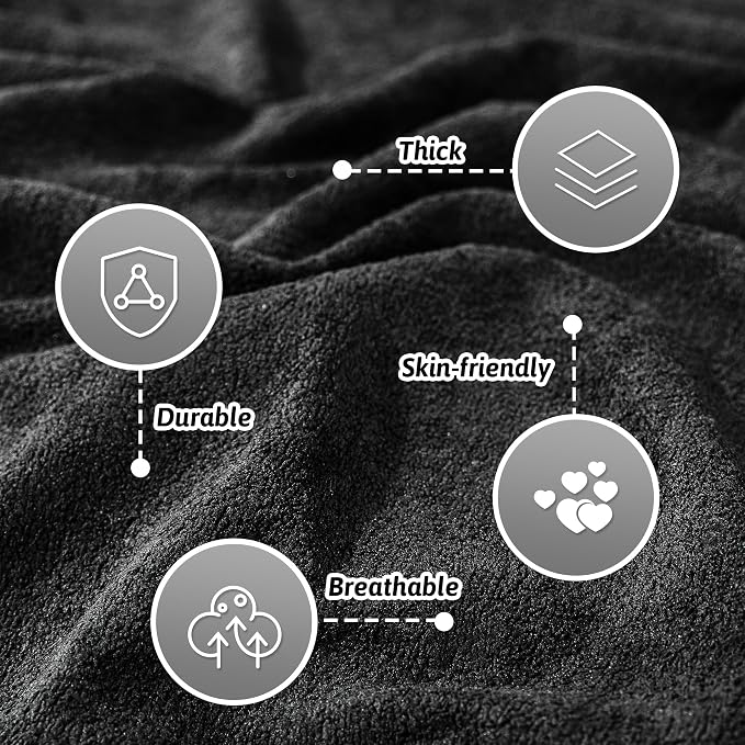 MEETSKY Couch Cover for 3 Cushion Sofa Washable, Cat Scratch Proof Sofa Covers, Furniture Protector Oversized L Shape Black Sofa Slipcovers Sectional Big Couch Covers for Dogs Pets, 71" x 150" - Image 4