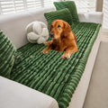 Mivnue Couch Cover for Dogs, Washable Non Slip Pet Sofa Furniture Protector | Thick Flannel & Anti-Slip Backing, Protect Couch Cover from Pet Hair, Dirt & Messes for Leather & Fabric Sofa and Loveseat by Mivnue