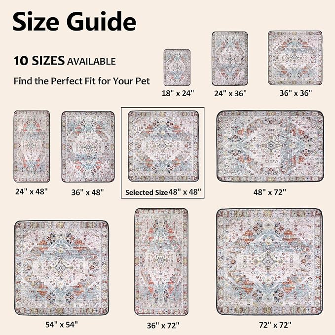 Washable Pee Pads for Dogs, Reusable Puppy Potty Training Pads, Ultra-Absorbent Thick Waterproof Leak-Proof Non-Slip Pads & Mat for Crate, Playpen, Floor, Whelping & Housebreaking , 2 Pack 48"x48" - Image 6