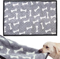25"x35" Double-Sided Chew Proof Dog Blanket for Sofa Bed Dog Crate | Indestructible Dog Blanket for Aggressive Chewers, Flannel Tear-Resistant & Waterproof Pet Throw Blanket Furniture Protector by Unknown