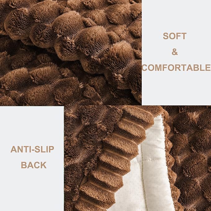 Pet Couch Cover Washable Sofa Protector Covers for Dogs Non Slip Dog Mat | Thick Flannel & Anti-Slip Backing, Protects Furniture from Pet Hair, Dirt and Messes, Fits Leather & Fabric Sofa and Loveseat - Image 3
