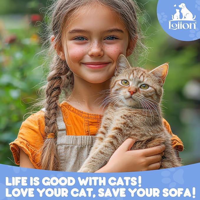 Loiion Cat Scratch Proof Furniture Protector Waterproof Sofa Cover 134"x71" | Pet-Friendly Couch Protector, Anti-Scratch & Anti-Slip Sofa Cover For Cats Dogs Kids, Machine Washable - Image 7