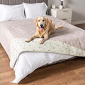 PetAmi Waterproof Couch Cover for Dog Nonslip Bed Sofa Blanket 102x82 Beige by PetAmi