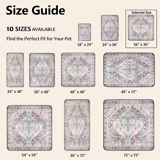 Washable Pee Pads for Dogs, Reusable Puppy Potty Training Pads, Ultra-Absorbent Thick Waterproof Leak-Proof Non-Slip Pads & Mat for Crate, Playpen, Floor, Whelping & Housebreaking , 2 Pack 36"x36" - Image 6