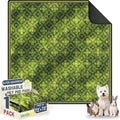Washable Pee Pads for Dogs, Reusable Puppy Potty Training Pads, Ultra-Absorbent Thick Waterproof Leak-Proof Non-Slip Pads & Mat for Crate, Playpen, Floor, Whelping & Housebreaking , 1 Pack 72"x72" by Verdasun