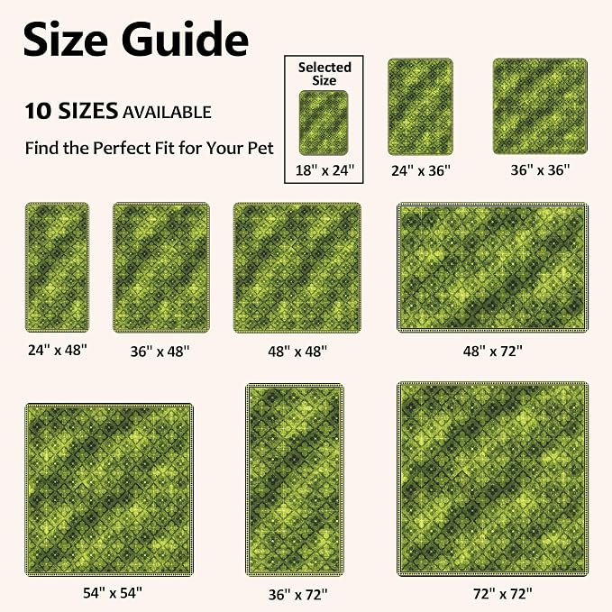Washable Pee Pads for Dogs, Reusable Puppy Potty Training Pads, Ultra-Absorbent Thick Waterproof Leak-Proof Non-Slip Pads & Mat for Crate, Playpen, Floor, Whelping & Housebreaking , 2 Pack 18"x24" - Image 4