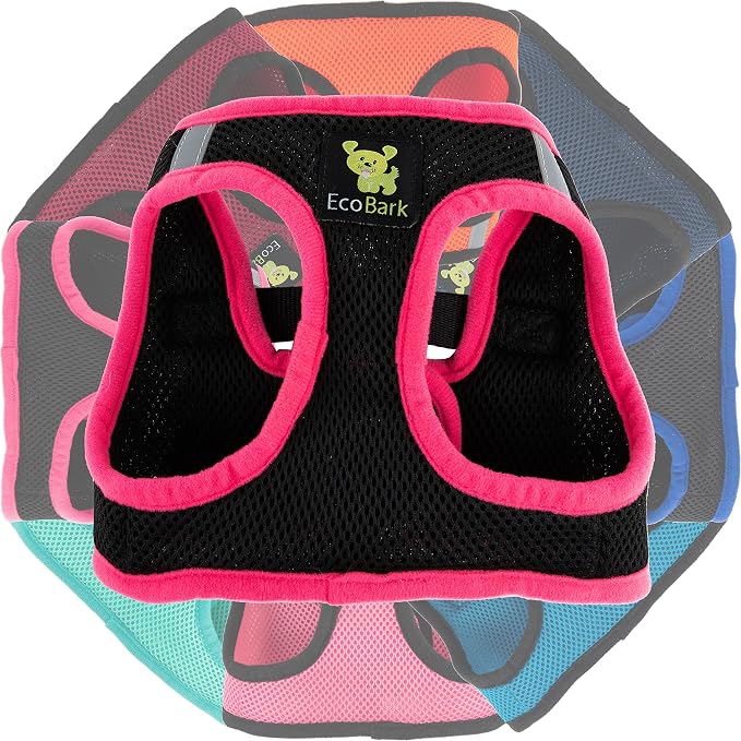 EcoBark Step in Dog Harness, Reflective Soft Padded Mesh Vest, XXS & Small | Eco Friendly Comfort Secure Halter, No Pull Adjustable Pet Vest, Escape Proof, Ultra Dog Harnesses for XS & Medium Dogs - Image 7