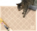 Neater Pets Neater Mat Cat Litter Mat, Thick & Durable Cat Mat for Litter Box, Trapper Pad Catches Mess to Protect Indoor Floors, Soft on Kitty Paws, Anti-Skid Grip Backing, Easy to Clean, Beige by NeaterPetBrands
