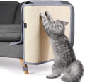 NATUYA Furniture Protectors from Cats - Couch Protector from Cat Claws with Sisal Scratching Pad Anti Cat Scratch Furniture Couch Sofa Corner (Light Gray, Left) by NATUYA