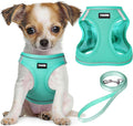 No Pull Dog Puppy Harness and Leash Set Reflective Mesh Vest Small by YIMEIS