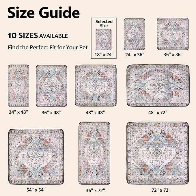 Washable Pee Pads for Dogs, Reusable Puppy Potty Training Pads, Ultra-Absorbent Thick Waterproof Leak-Proof Non-Slip Pads & Mat for Crate, Playpen, Floor, Whelping & Housebreaking , 2 Pack 18"x24" - Image 6