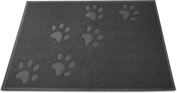 Andalus Small Cat Litter Mat, Pack of 1 - Waterproof, Non-Slip & Easy to Clean Cat Litter Box Mat for Extra Efficient Pet Litter-Trapping, Grey (15.75” X 11.75”) - Image 8