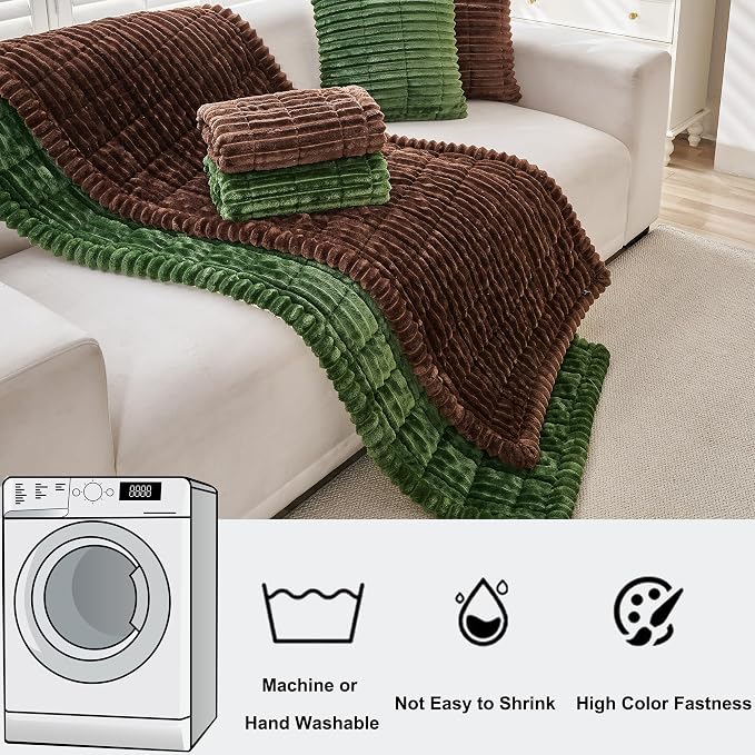 Mivnue Couch Cover for Dogs, Washable Non Slip Pet Sofa Furniture Protector | Thick Flannel & Anti-Slip Backing, Protect Couch Cover from Pet Hair, Dirt & Messes for Leather & Fabric Sofa and Loveseat - Image 4