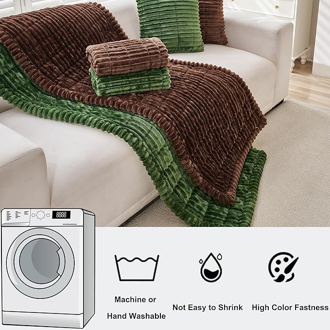 Mivnue Couch Cover for Dogs, Washable Non Slip Pet Sofa Furniture Protector | Thick Flannel & Anti-Slip Backing, Protect Couch Cover from Pet Hair, Dirt & Messes for Leather & Fabric Sofa and Loveseat - Image 4